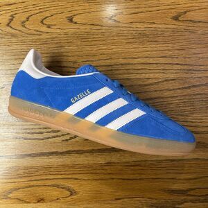 Adidas Originals Gazelle Indoor Bluebird Blue White Men’s Size 10.5 NEW No Lid